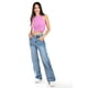 thumbnail image 5 of Crop top de textura ondulada Roman Fashion Lila, 5 of 5