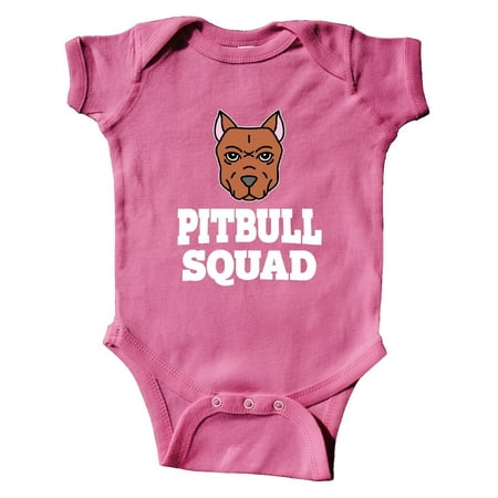 

Inktastic Dog Pitbull Squad Gift Baby Boy or Baby Girl Bodysuit