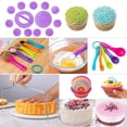 thumbnail image 4 of Cake Decorating Supplies Kit Tools 356pcs, Baking Accessories with Cake Turntable, Pastry Piping Bag, Piping Icing Tips for Beginners,Purple, 4 of 8