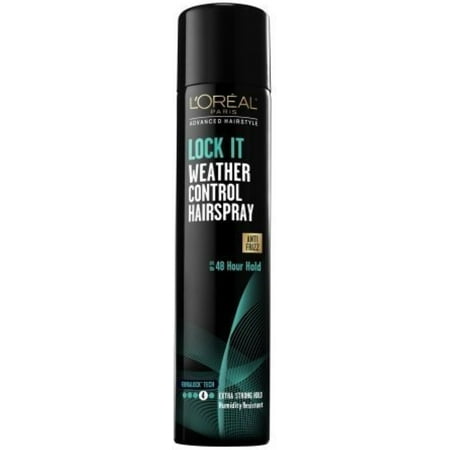L'Oreal Advanced Hairstyle Lock It Weather Control Hair Spray Extra Strong Hold 8.25