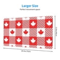 thumbnail image 3 of Bingfone Maple Leaves1 Large Gaming Mouse Pad,Extended Desk Mousepad With Stitched Edges,Non-Slip Base,Water Resist Keyboard Pad For Gamer, Office & Home, 29.5 X 16 In, 3 of 9
