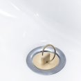 thumbnail image 5 of 6 Pieces Rubber Sink Stopper Set Drain Stopper Plug with Hanging Ring for Bathtub, Kitchen and Bathroom, 3 Sizes, White, 5 of 7