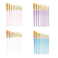 thumbnail image 4 of Pinceles Pinceles Acuarela Cepillo Arte Glass Pinceles Pincelajeros Principiantes Accesorios Artistas Profesionales Suministros Púrpura kenally HA009549-02, 4 of 6