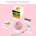 thumbnail image 2 of JVMU Interactive Dog Toy with Remote Control, Dog Wicked Ball with LED Flash Light Rechargeable 2 Modes Active Rolling Ball, Pink, 2 of 7