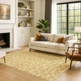 thumbnail image 7 of Addison Rugs Mayfield Premium Machine Washable Transitional Holiday Gold Rectangle Rug, 2'6" x 3'10", 7 of 7