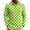Yellow, variant on Men's St. Patrick's Day Shamrock Henley Long Sleeve Pullover Casual Top Shirt
