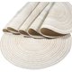 thumbnail image 1 of Mantel individual Diealles, juegos de 6, redondo, resistente al calor, mantel individual tejido, color café, manteles para mesa de comedor (36 cm) Vhermosa, 1 of 8