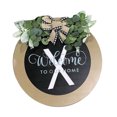 thumbnail image 2 of YAOMOBB Couronne Décorative de Ferme pour Porte d'Entrée avec Fausse Décoration de Fleurs Style Rural, 2 of 6