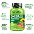 thumbnail image 3 of NATURELO Mens Multivitamins - One Daily Multivitamin for Men with Vitamins, Minerals & Organic Whole Foods, Boost Energy & Health, Non-GMO, 240 Vegetarian Capsules, 3 of 9