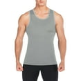 thumbnail image 4 of LELINTA Men Sleeveless Body Slimming Abdomen Compression Shirt Vest Body Shaper TaLELINTA Top Undershirt-Size M-3XL, 4 of 8
