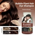 thumbnail image 2 of Flaremore Chestnut Brown Hair Dye Shampoo 3 in 1 for Gray Hair Coverage Hair Color Shampoo for Women and Men Instant Herbal Ingredients con tinte Shampoo,Long Lasting 30ML, 2 of 9