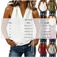 thumbnail image 3 of Admvng Women's Tank Top Wrap V Neck Sleeveless Linen Side Drawstring LightweightCasual Summer Camisole Blouse, 3 of 5