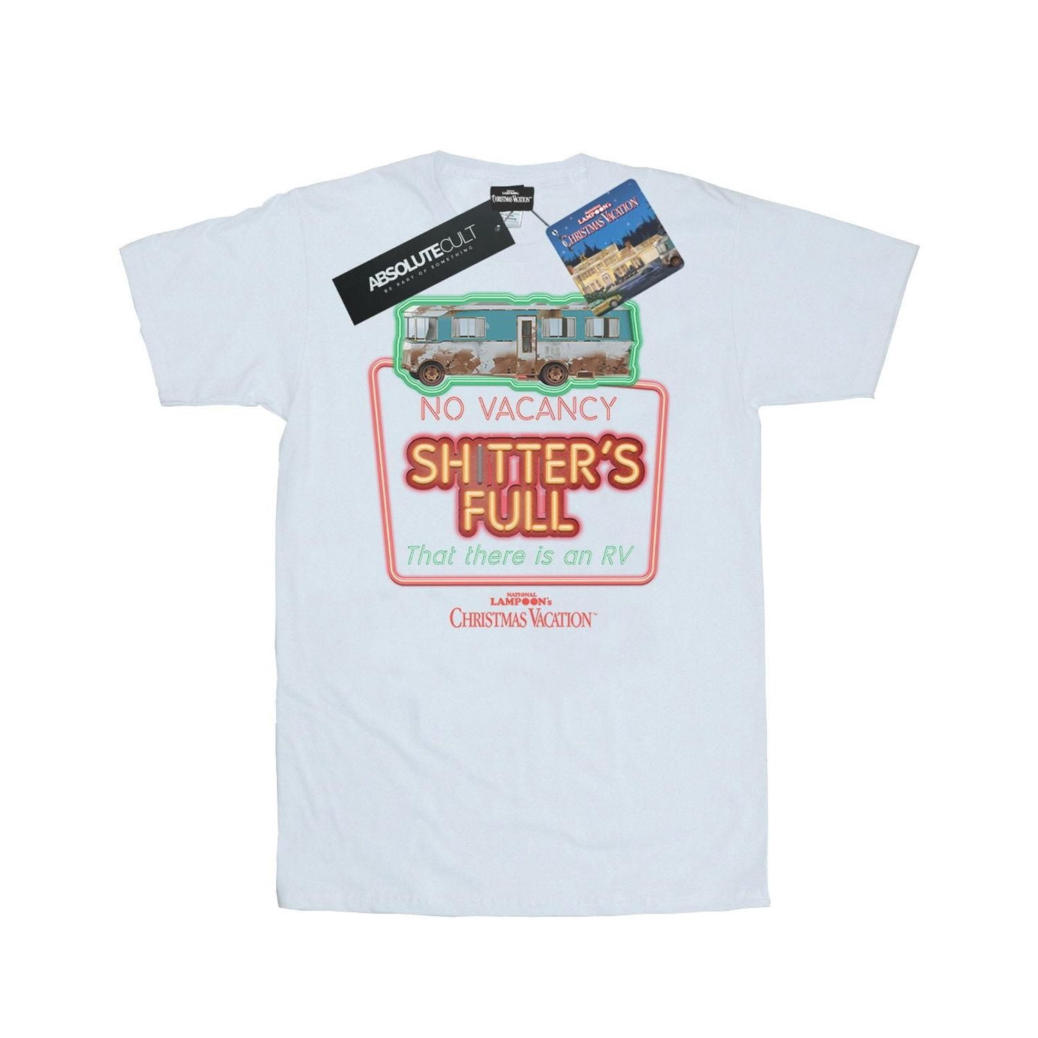 T-shirt National Lampoon Christmas Vacation Clarkmas - Taille M Rouge Noël