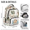 thumbnail image 5 of FUIALDOLG Bookish Bulldog Bag School Bag with Adjustable Shoulder Strap Adjustable Padded Straps Book Bag, Multi-Pocket 17 Inch Multi-pocket Bookbag for Casual Middle Back to School, 5 of 9