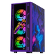 thumbnail image 2 of Gabinete XTREME PC GAMING Minecraft Ender Dragon Edition Media Torre 4 Fan ARGB Violeta CXTMED6000BK, 2 of 6