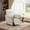 White, variant on Kicctian Power Recliner Glider Chair with Smooth Swivel and Rocking Motion Adjustable Recline USB Charging Port and Double Armrests for Living Room,White