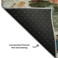 thumbnail image 4 of Addison Rugs Mayfield Premium Machine Washable Transitional Abstract Green Rectangle Rug, 9' x 12', 4 of 5