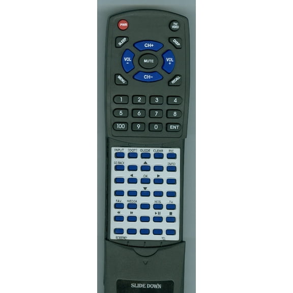 Replacement Remote for TCL RTRC3000N01, RC3000N01, LE26HDP21TA, LE40FHDP21TA, LE46FHDP21TA, LE24FHDP21TA, LE24FHDD20
