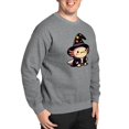 thumbnail image 4 of CafePress - Axolotl Wizard Fantasy Pet - Crew Neck Sweatshirt, 4 of 5