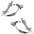 thumbnail image 2 of New Front Power Window Regulator with Motor Set Compatible with 1991-1996 Dodge Stealth Base R/T Mitsubishi 3000GT SL VR-4 3.0L MB641281 MB641282, 2 of 6