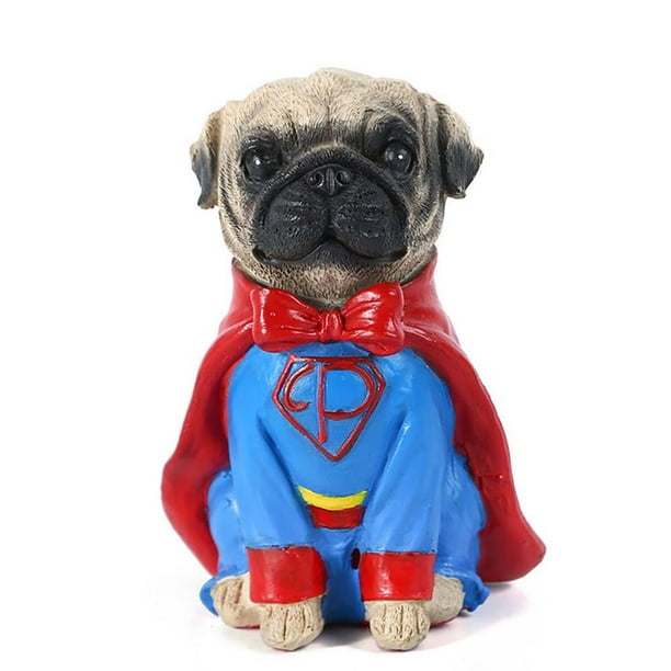 Billuyoard Hucha Adornos Pugs Hucha Hucha Hucha Ahorro de dinero para decoración de Decoración del hogar No.1 Billuyoard HA041970-01