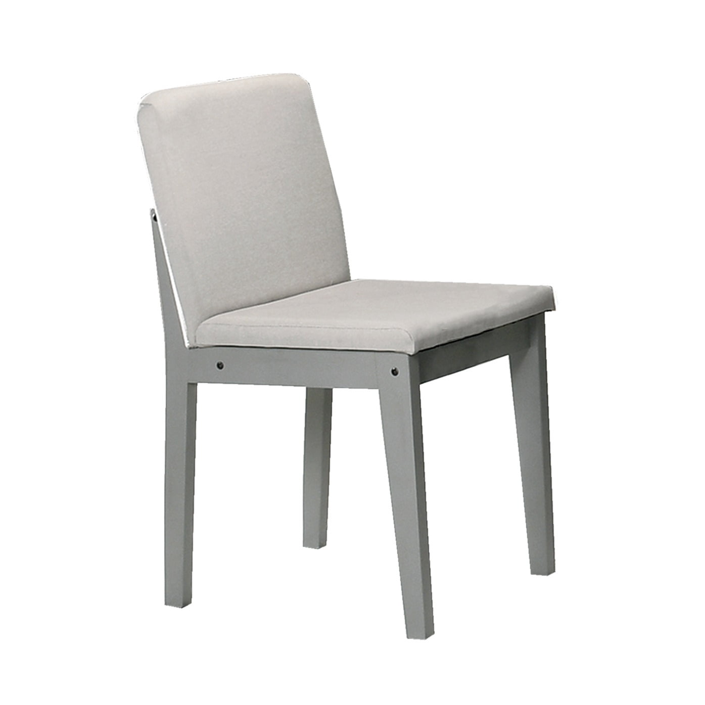 Aukfa Dining Table Set for 4, Kitchen Table & Chairs for Small Space Apartment, Gray