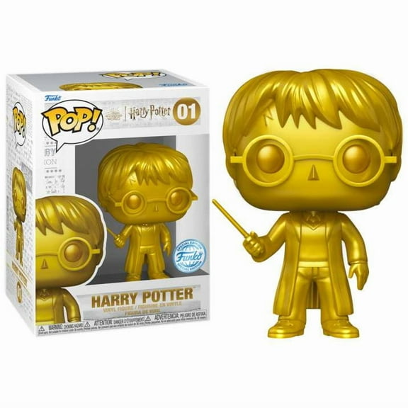 Funko POP! Movies Harry Potter Vinyl Figure (Gold)