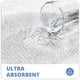 thumbnail image 3 of Alfombra de baño Bosap en forma de U, 20 x 24 cm, color blanco, 3 of 6