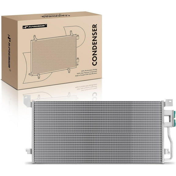 A-Premium Air Conditioning A/C Condenser Compatible with Ford Escape 2009-2012 & Mazda Tribute 2008-2011, 2.3L 2.5L, Manual Transmission