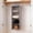 Gray2, variant on syligr Hanging Shelf Organizer Storage Shelves 24 x 11 x 11 Inches Foldable Fabric Hanging Organizer for Closet Bedroom Dorm Nursery Kids Room No Tools Required Space Saving