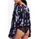 thumbnail image 2 of Free People Womens Forties Feel Body Mono, Negro, Small, 2 of 2