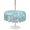 Teal Green, variant on Outdoor Tablecloth with Umbrella Hole for Patio/Picnic/Party/Camping, Turquoise Coastal Waterproof Table Cloth Rectangle Table Cover Washable, Nautical Coral Starfish Shell Octopus Sea (54"x 80")