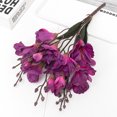 thumbnail image 3 of Ramo de novia de magnolia con flores artificiales DociDaci para decoración del hogar, suministros para bodas, fiestas de Navidad, accesorios de fotografía, 3 of 5