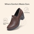 thumbnail image 6 of DREAM PAIRS Women's Chunky Low Block Heel Pumps Comfort Oxfords Shoes, 6 of 6