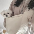 thumbnail image 4 of Handmade Pet Dog Puppy Kitten Carrier Outdoor Travel Handbag Hy, 4 of 5
