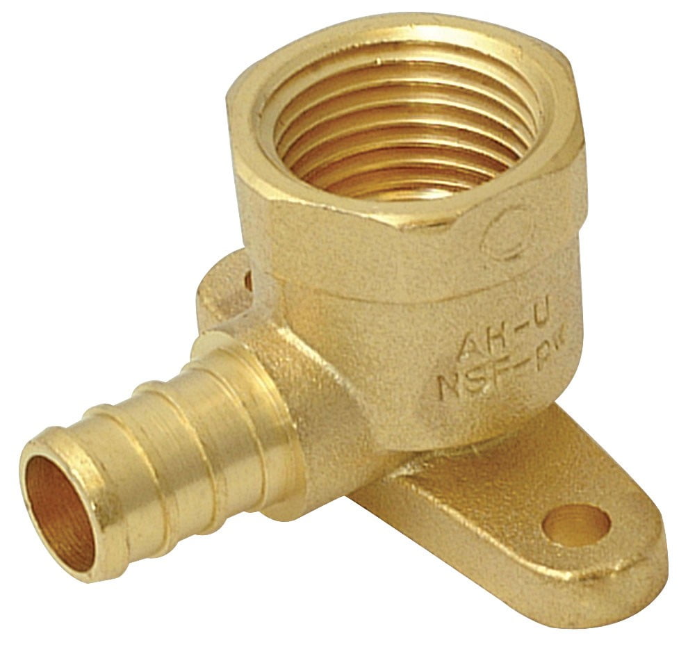 Ez Flo Eastman 1 2 Pex X 1 2 Fip Drop Ear Elbow Pex X Female Walmart Com