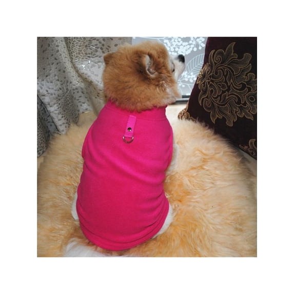 Pet Fleece Harness Vest Jacket Jumper Sweater Coat for Small Medium Large Dog