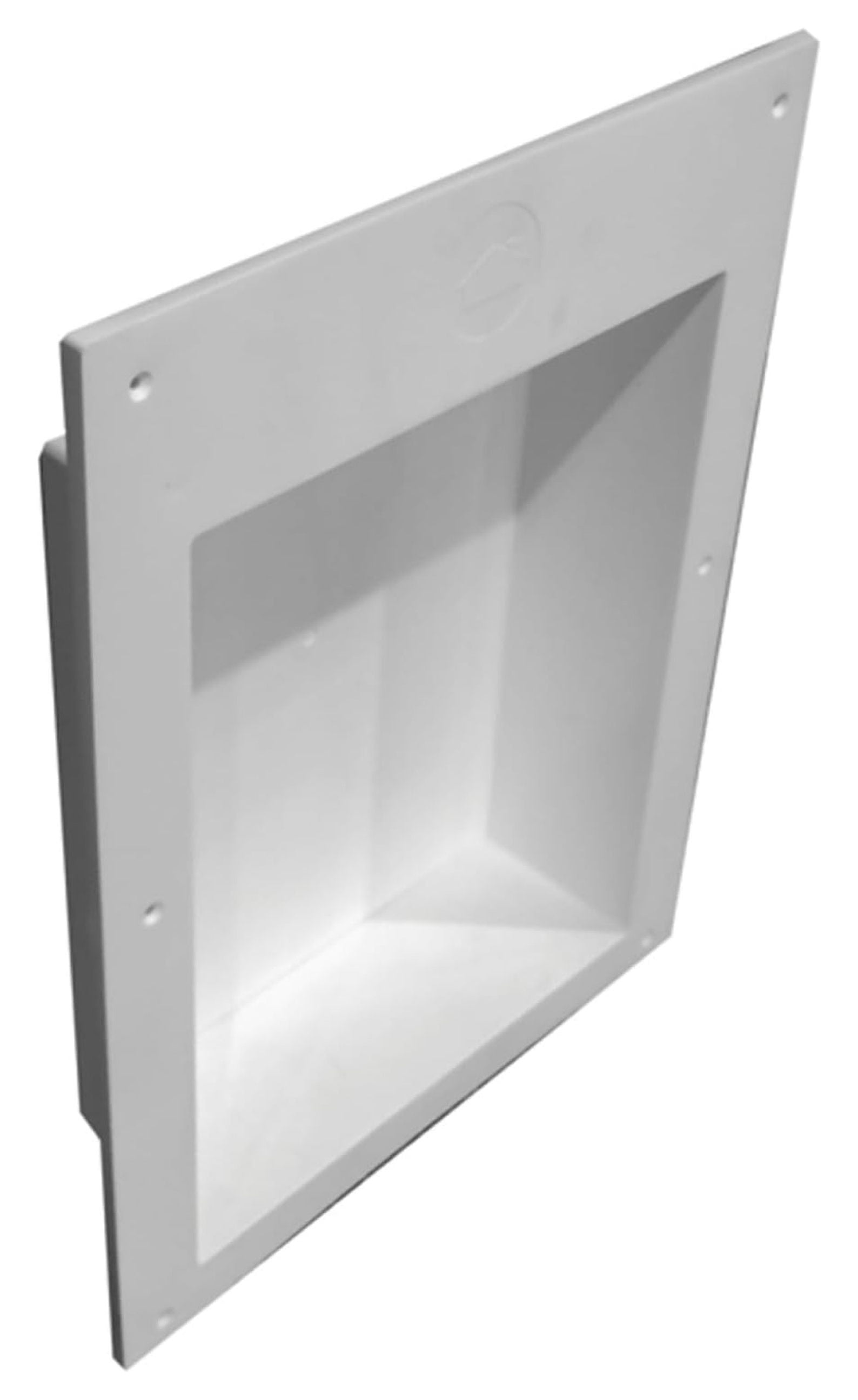 Saf-T-Duct Dryer Outlet Box, white