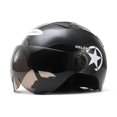 thumbnail image 5 of brillar Casco de Motor eléctrico para coche, Scooter, bicicleta, cara abierta, media gorra de béisbol, casco duro de seguridad Anti-uv, casco de bicicleta ajustable, 5 of 5