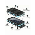 thumbnail image 3 of 10000mAh Solar Charger Power Bank - Portable Solar Panel Charger with QC3.0 Dual USB - For Phones & Devices, Travel/Camping - LED Flashlight, Great Festival Gift, 3 of 18