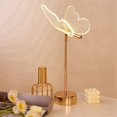thumbnail image 4 of Butterfly Table Lamp USB 1800 MAh Rechargeable Ambiance Night Lights 3 Color Light Changing LED Desk Lights, 4 of 5