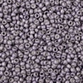 thumbnail image 2 of TOHO Round Seed Beads Japanese Seed Beads Frosted (554F) Matte Galvanized Lavender 8/0 3mm Hole: 1mm about 220pcs/10g, 2 of 5