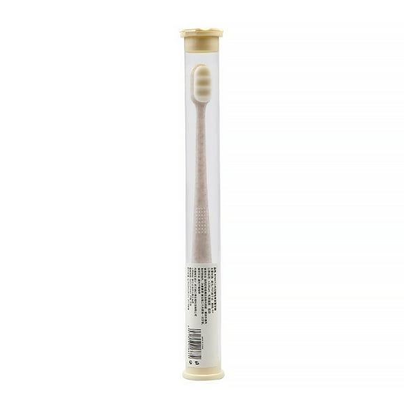Vogacara Cepillo de de cerdas suaves Herramienta práctica de limpieza bucal Limpiador bucal Salud Beige Vogacara CE009711-06