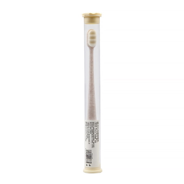Vogacara Cepillo de de cerdas suaves Herramienta práctica de limpieza bucal Limpiador bucal Salud Beige Vogacara CE009711-06