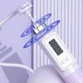 thumbnail image 3 of facefd Réglable Sans Fil avec Compteur pour l'Exercice Adultes Violet, 3 of 8