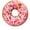 Pink Donut, variant on Warm Pizza Food Blanket Super Soft Plush Throw Blankets For Bed Sofa Bedspread Decorative Camping Winter Warm Round Blanket