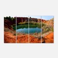 thumbnail image 2 of Mine de Bauxite avec Lac - Impression d'Art Photo de Paysage sur Toile, 2 of 3