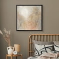 thumbnail image 4 of Framed Canvas Print Abstract Modern Wall Art Neutral Minimalist Decorative for Living Room Bedroom - 16"x16" BLACK, 4 of 8