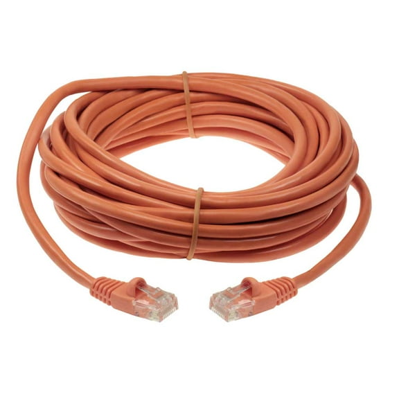 SF Cable Cat6 UTP Ethernet Crossover Cable, 50 feet - Orange