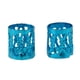 thumbnail image 5 of 1 Piezas de Metal Plateado de cabellero 8 Mm Agujero Anillos de Anillos de de cabellero Ajustables Clips de, 5 of 9